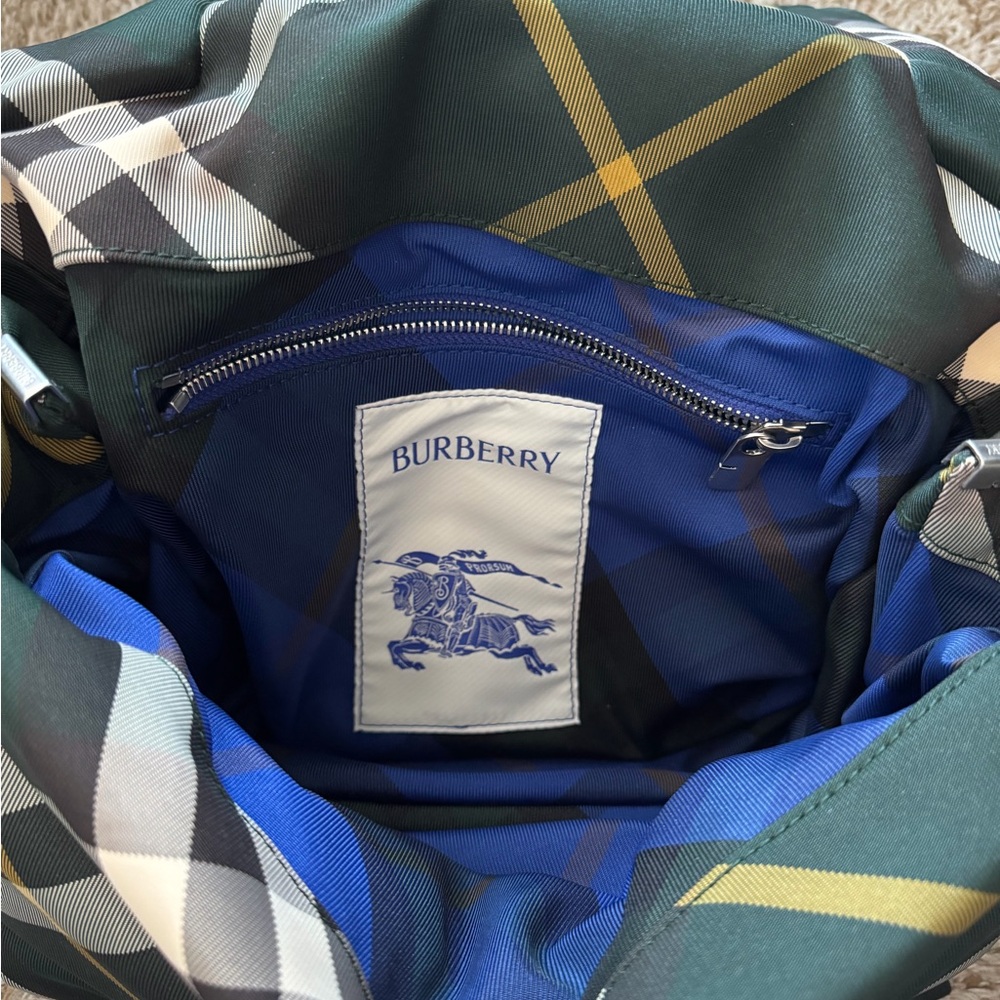 Burberry Pillow Checked Messenger Bag - Picture 4 of 5